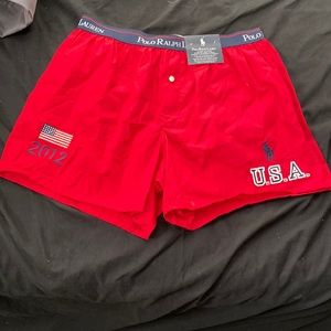 Vintage retro Brand new Polo Ralph Lauren 2012 Team USA limited edition boxers